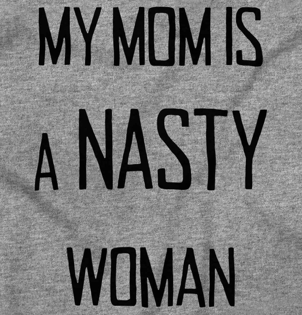 Nasty Woman Romper Bodysuit-Direct To Garment Print-Brisco Baby