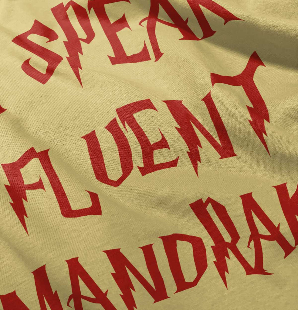 Speak Fluent Mandrake Infant Toddler T Shirt-Direct To Garment Print-Brisco Baby