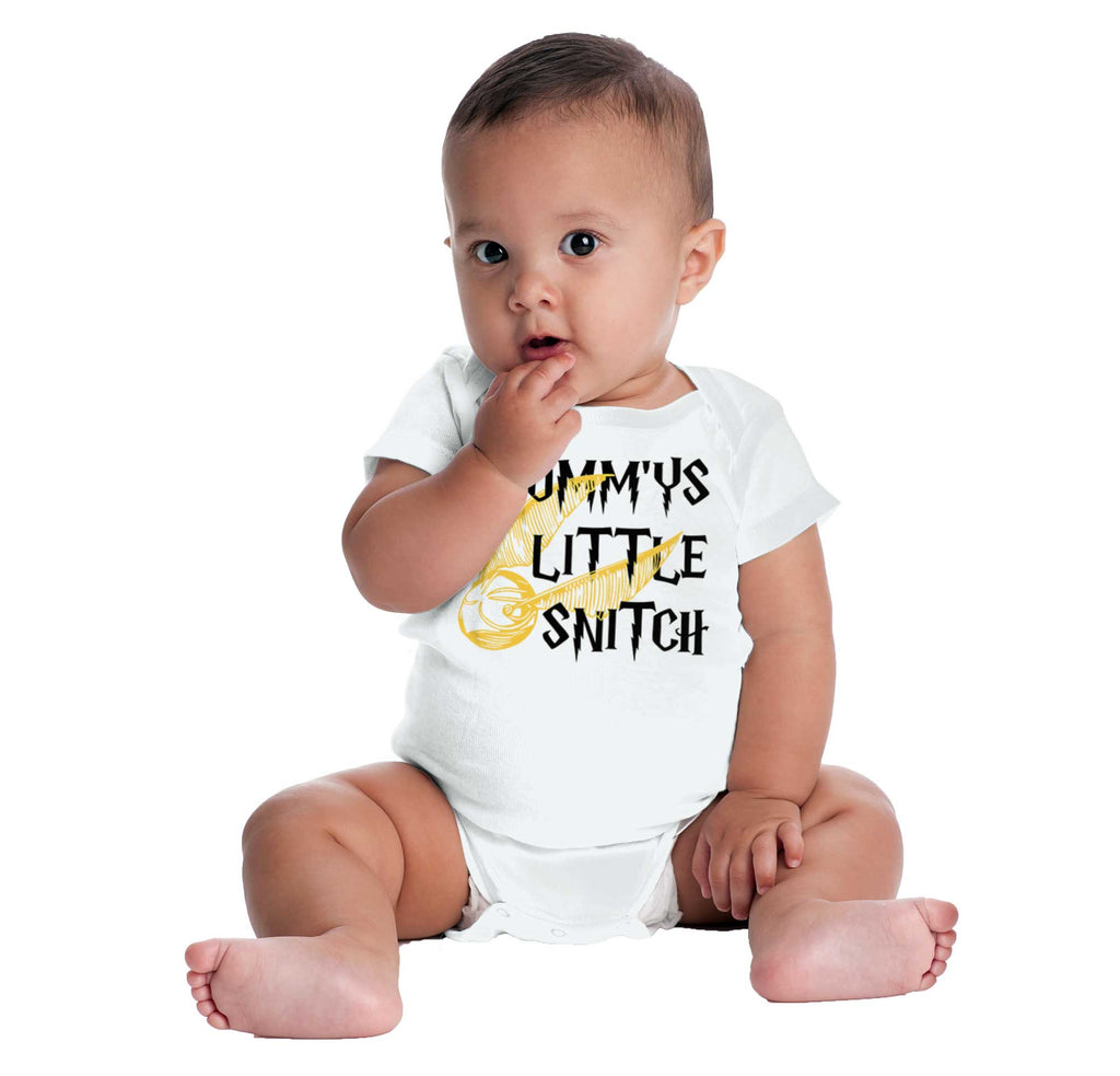 Mommy's Little Snitch Romper Bodysuit-Direct To Garment Print-Brisco Baby