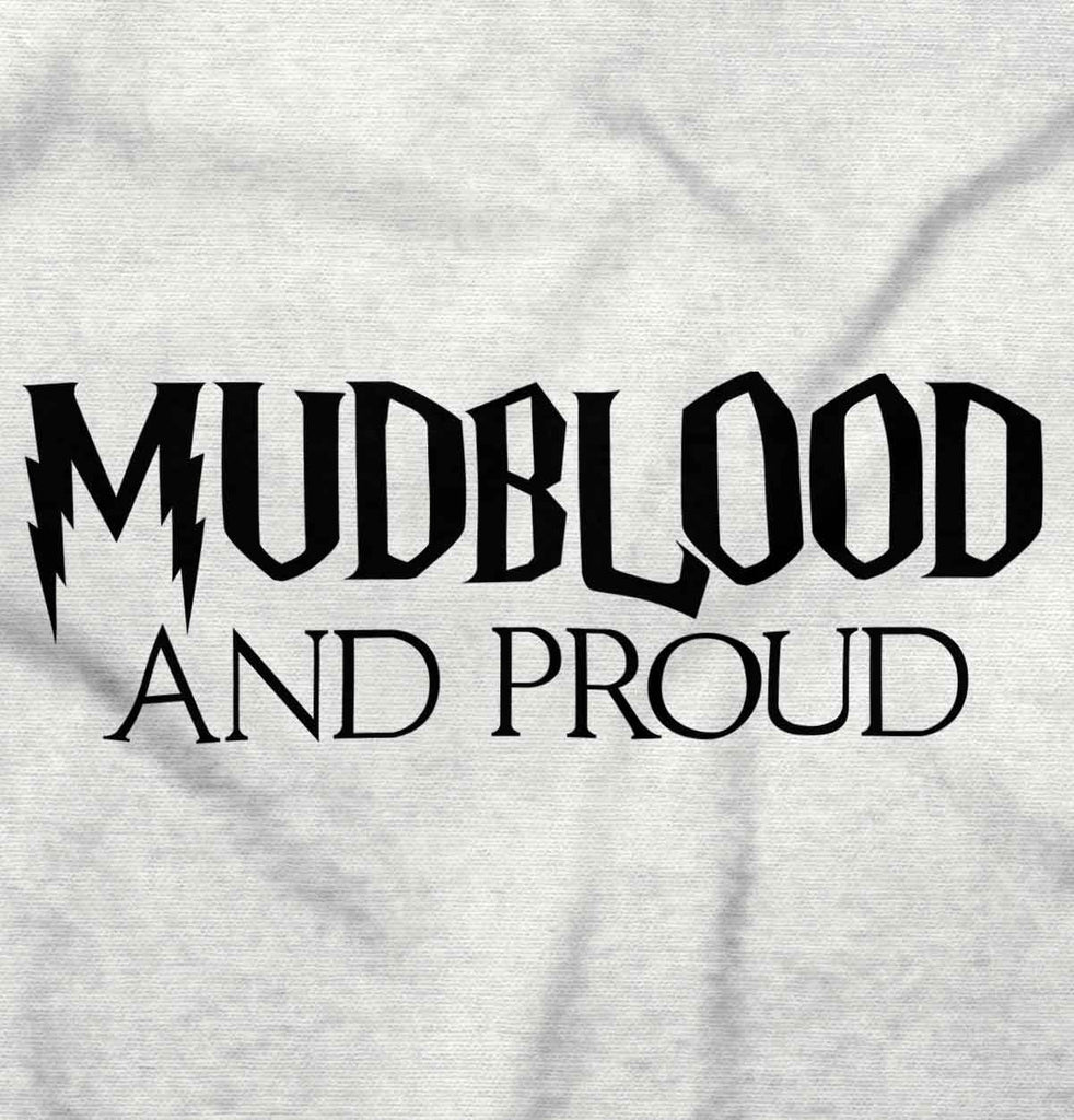 Mudblood And Proud Infant Baby Bib-Direct To Garment Print-Brisco Baby