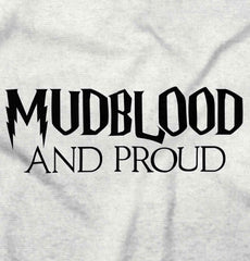 Mudblood And Proud Infant Baby Bib-Direct To Garment Print-Brisco Baby