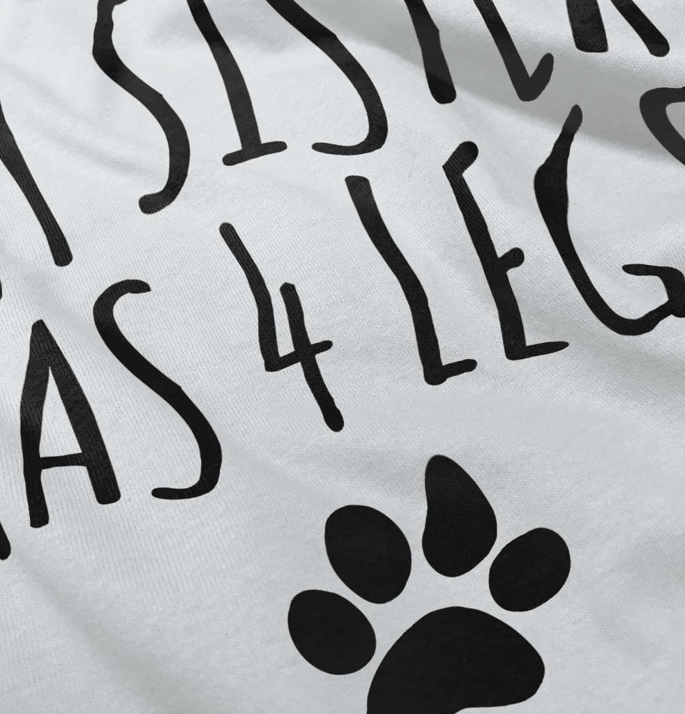 Sister has 4 legs Romper Bodysuit-Direct To Garment Print-Brisco Baby