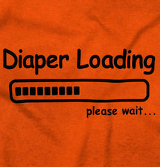 Diaper Loading Romper Bodysuit-Direct To Garment Print-Brisco Baby