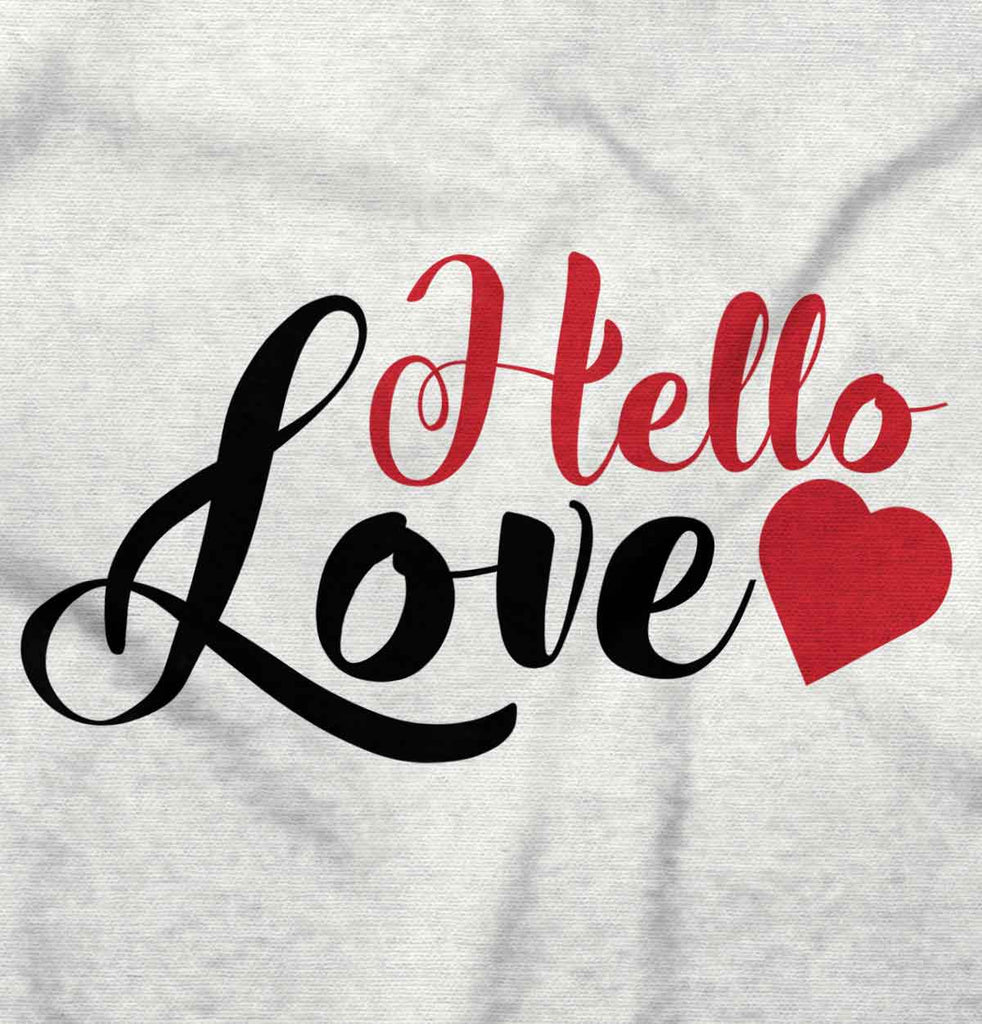 Hello Love Maternity T-Shirt-Direct To Garment Print-Brisco Baby