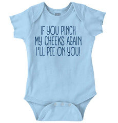 I'll Pee on You Romper Bodysuit-Direct To Garment Print-Brisco Baby