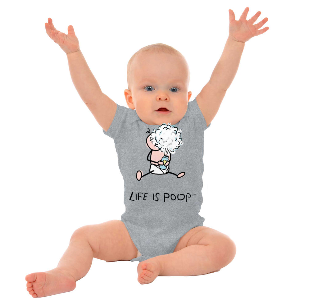 Baby Powder Romper Bodysuit-Direct To Garment Print-Brisco Baby