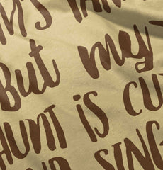 Aunt is Single Romper Bodysuit-Direct To Garment Print-Brisco Baby