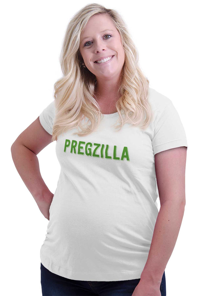 Pregzilla Maternity T-Shirt-Direct To Garment Print-Brisco Baby