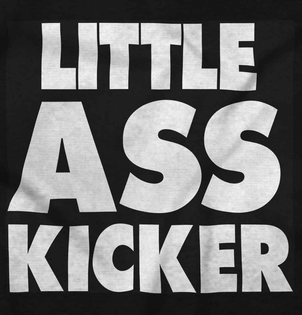 Little Ass Kicker Infant Baby Bib-Direct To Garment Print-Brisco Baby