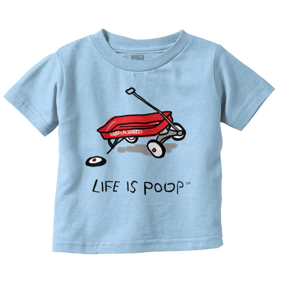Broken Wagon Infant Toddler T Shirt-Direct To Garment Print-Brisco Baby