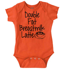 Breastmilk Latte Romper Bodysuit-Direct To Garment Print-Brisco Baby