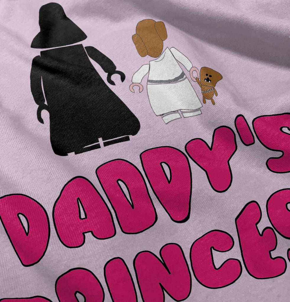 Daddy's Princess Romper Bodysuit-Direct To Garment Print-Brisco Baby