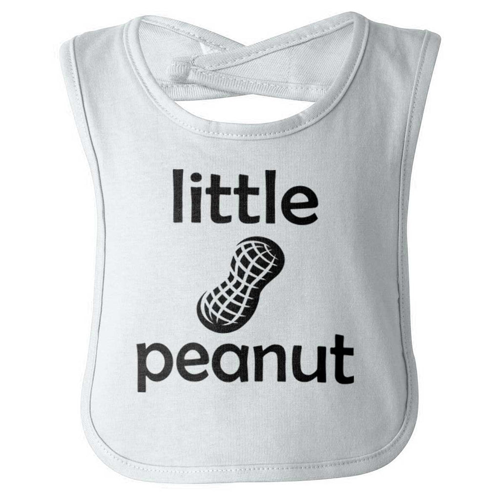 Little Peanut Infant Baby Bib-Direct To Garment Print-Brisco Baby