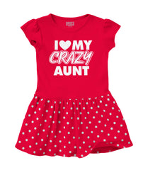 Crazy Aunt Baby Polka Dot Skirt Dress-Direct To Garment Print-Brisco Baby