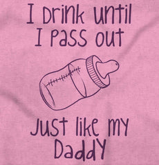 Like My Daddy Infant Toddler T Shirt-Direct To Garment Print-Brisco Baby