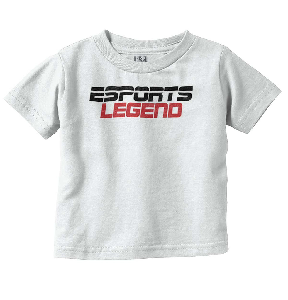 Sports Legend Professional Gamer Infant Toddler T Shirt-Direct To Garment Print-Brisco Baby