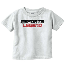 Sports Legend Professional Gamer Infant Toddler T Shirt-Direct To Garment Print-Brisco Baby