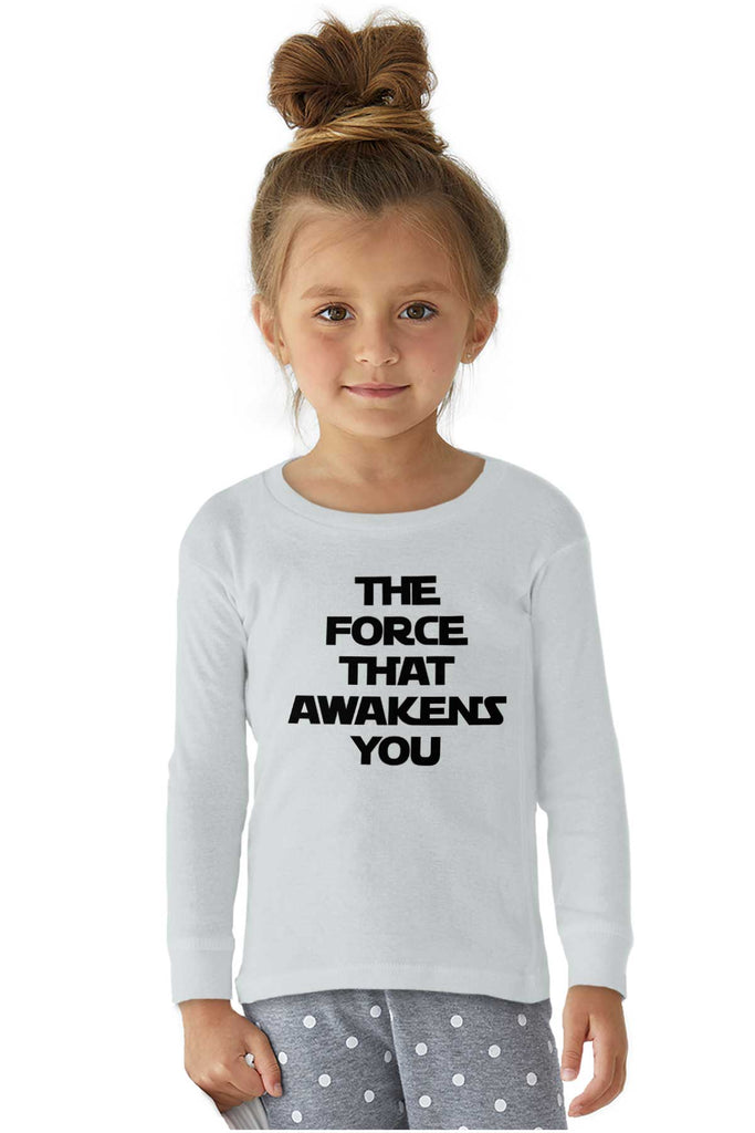 Force Awakens You Solid Baby Pajama Top-Direct To Garment Print-Brisco Baby