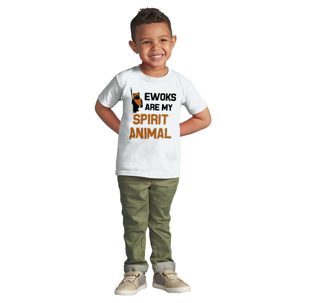 Ewoks Spirit Animal Infant Toddler T Shirt-Direct To Garment Print-Brisco Baby
