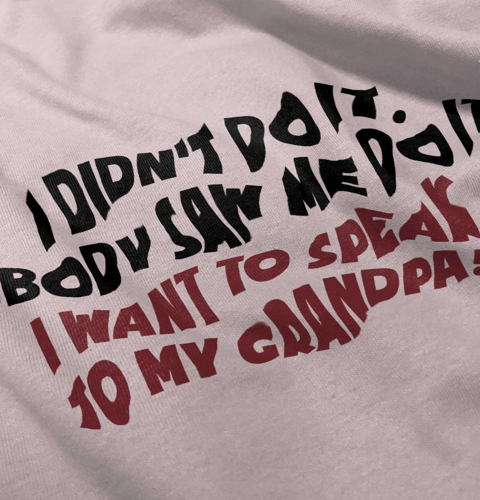 I Didn't Do It Solid Baby Infant Dress-Direct To Garment Print-Brisco Baby