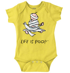 Baby Toilet Paper Romper-Direct To Garment Print-Brisco Baby
