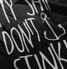 Ship Don't Stink Romper Bodysuit-Direct To Garment Print-Brisco Baby