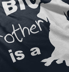 Brother is a Dog Infant Toddler T Shirt-Direct To Garment Print-Brisco Baby