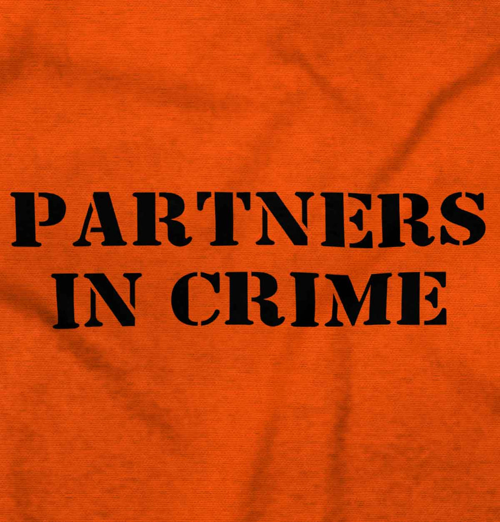 Partners in Crime Infant Toddler T Shirt-Direct To Garment Print-Brisco Baby