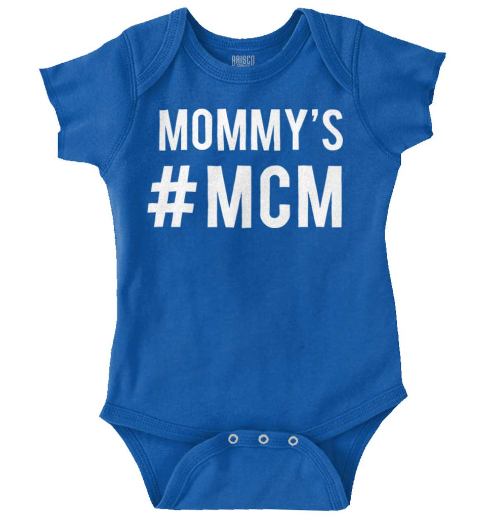 Mommy's MCM Romper Bodysuit-Direct To Garment Print-Brisco Baby