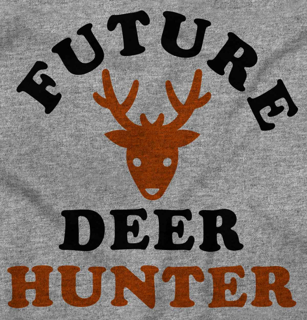 Future Deer Hunter Romper Bodysuit-Direct To Garment Print-Brisco Baby
