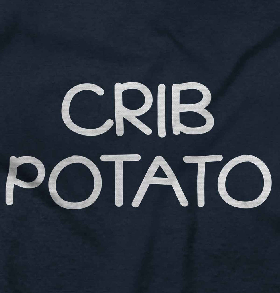 Crib Potato Infant Toddler T Shirt-Direct To Garment Print-Brisco Baby