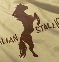 Italian Stallion Romper Bodysuit-Direct To Garment Print-Brisco Baby