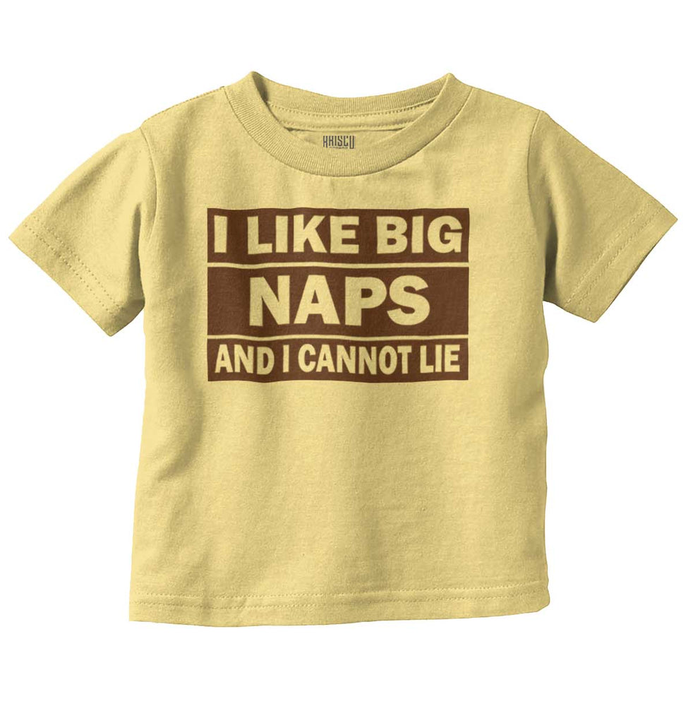 Big Naps Infant Toddler T Shirt-Direct To Garment Print-Brisco Baby