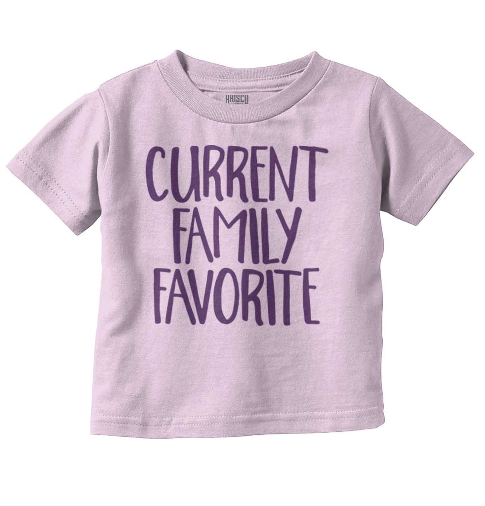 Family Favorite Infant Toddler T Shirt-Direct To Garment Print-Brisco Baby