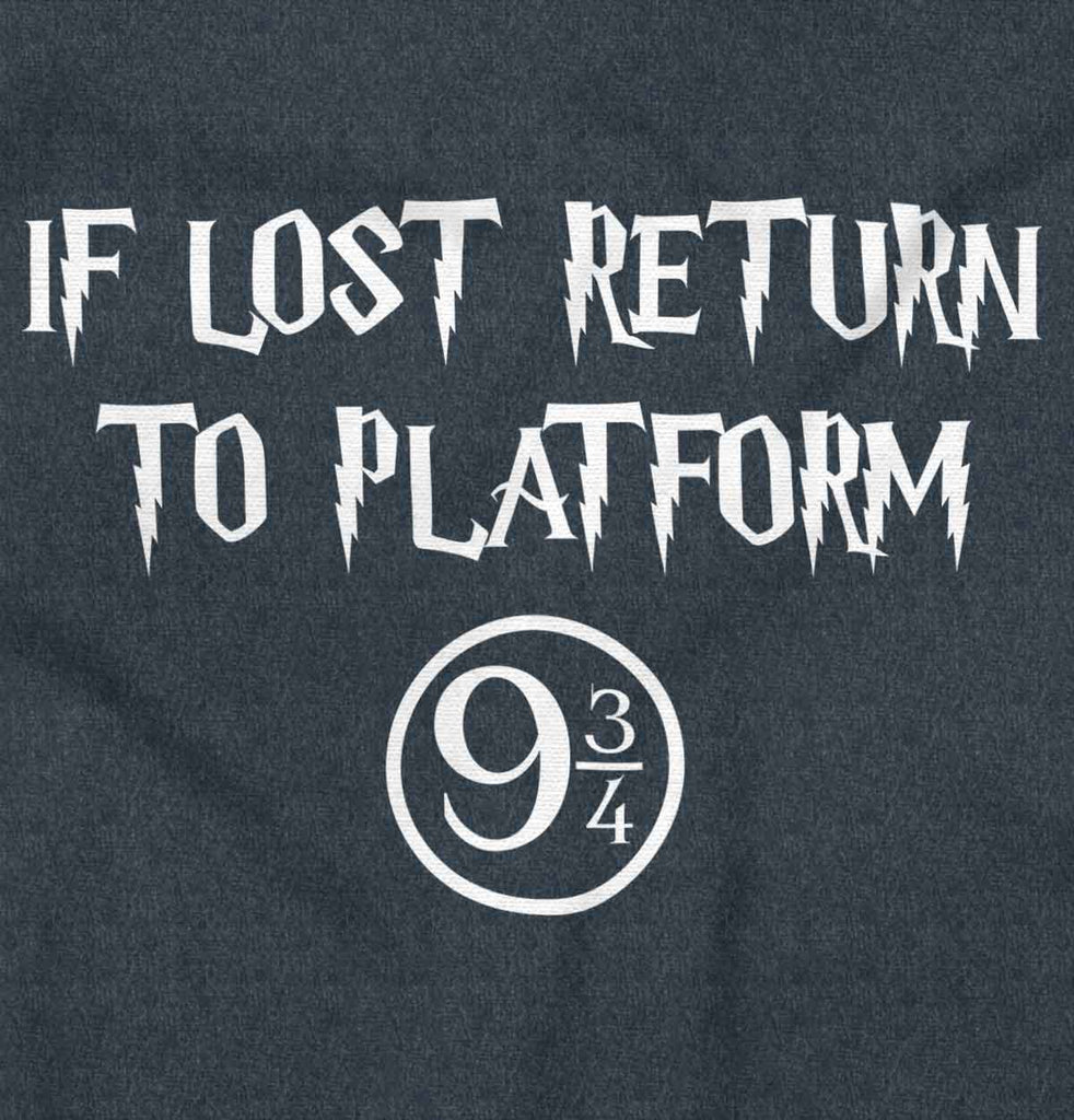 Return Platofrm 9 3/4 Football Romper Bodysuit-Direct To Garment Print-Brisco Baby