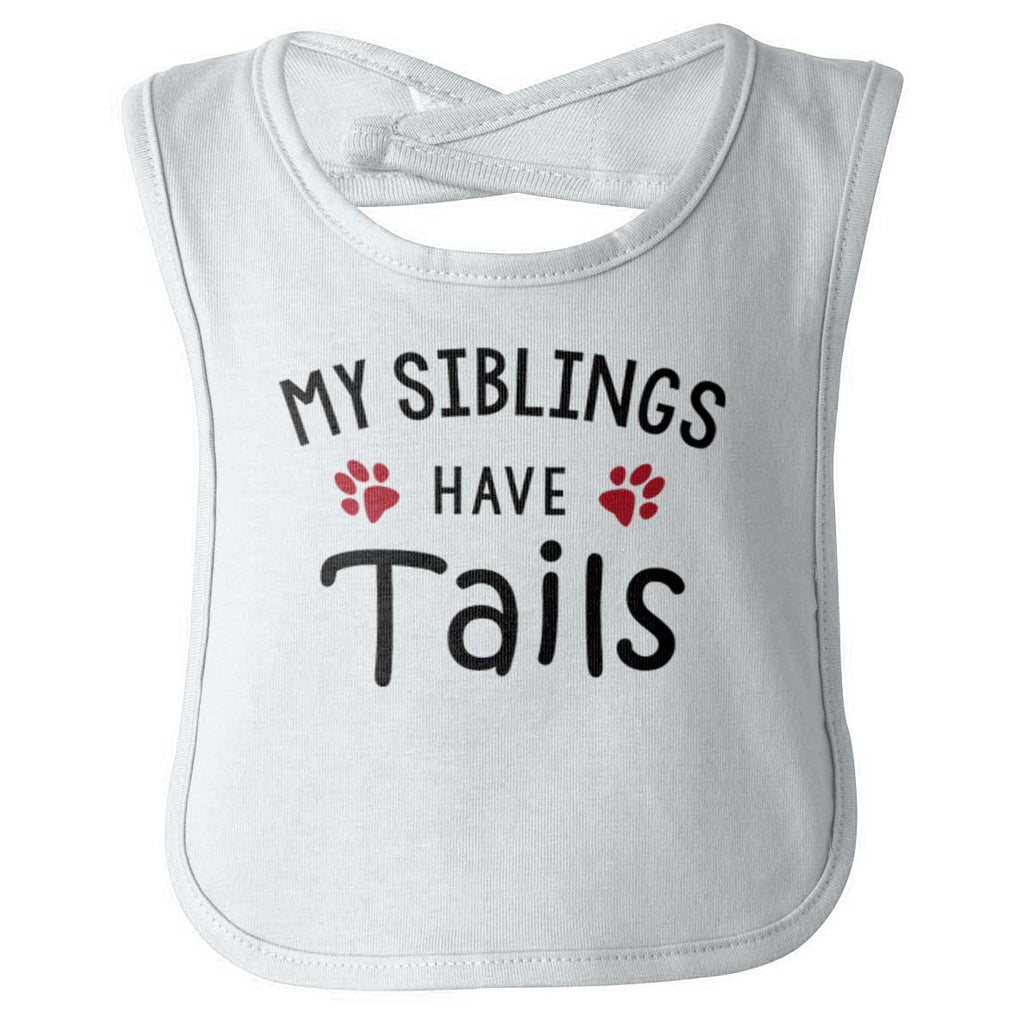 My Siblings Infant Baby Bib-Direct To Garment Print-Brisco Baby