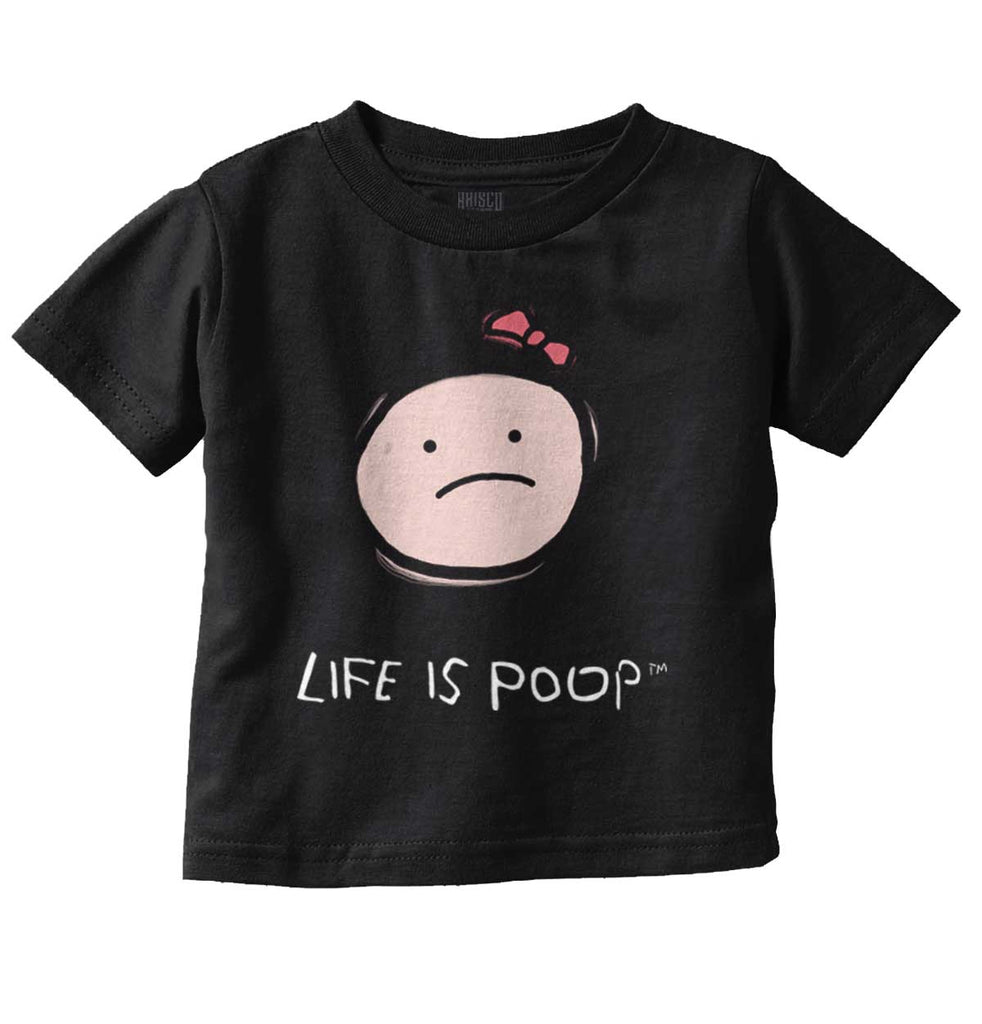 Girl Logo Infant Toddler T Shirt-Direct To Garment Print-Brisco Baby