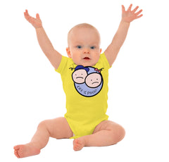 Boy and Girl Logo Romper Bodysuit-Direct To Garment Print-Brisco Baby