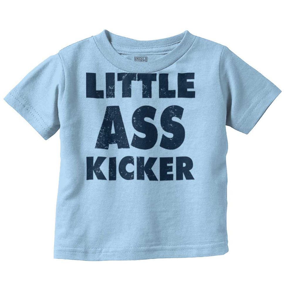 Ass Kicker Infant Toddler T Shirt-Direct To Garment Print-Brisco Baby