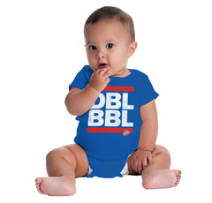 DBL BBL Romper Bodysuit-Direct To Garment Print-Brisco Baby