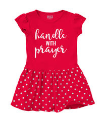 Prayer Care Baby Polka Dot Skirt Dress-Direct To Garment Print-Brisco Baby