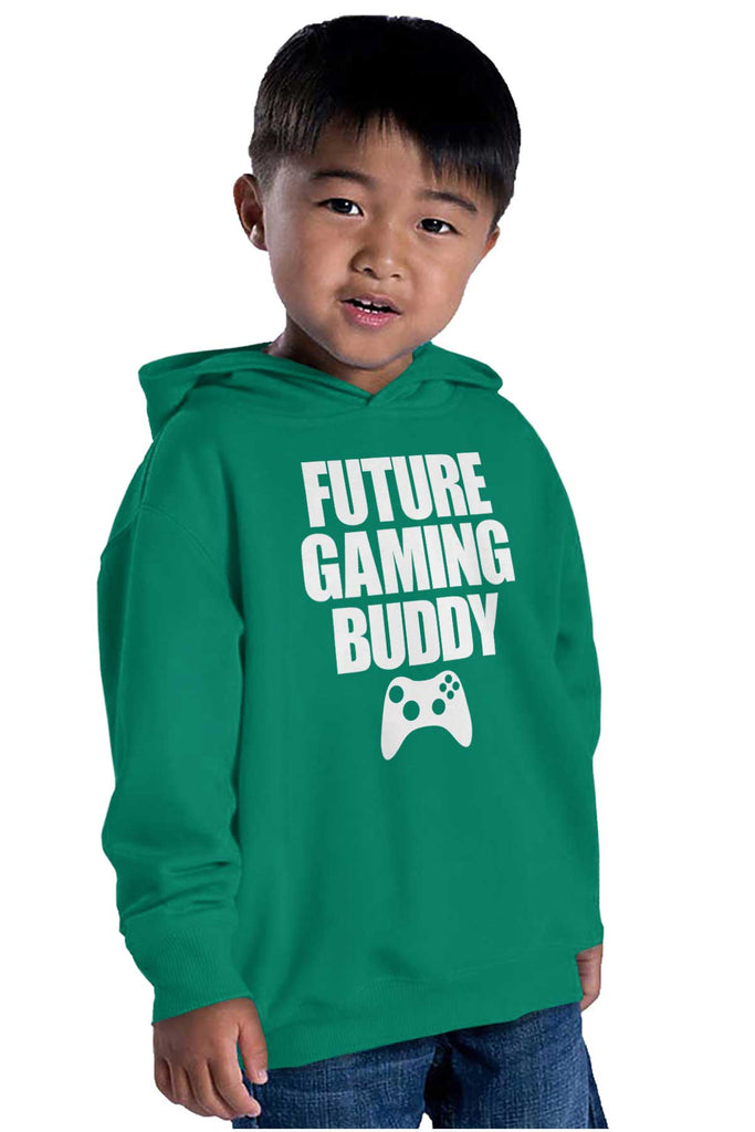 Future Gaming Buddy Toddler Pullover Hoodie-Direct To Garment Print-Brisco Baby