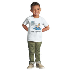 Cold Air Infant Toddler T Shirt-Direct To Garment Print-Brisco Baby