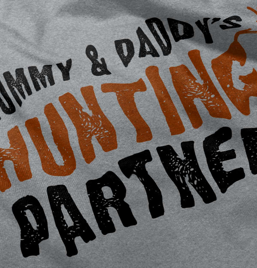 Parents Hunting Partner Romper Bodysuit-Direct To Garment Print-Brisco Baby