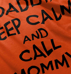 Call Mommy Romper Bodysuit-Direct To Garment Print-Brisco Baby