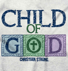 Child of God Infant Baby Bib-Direct To Garment Print-Brisco Baby
