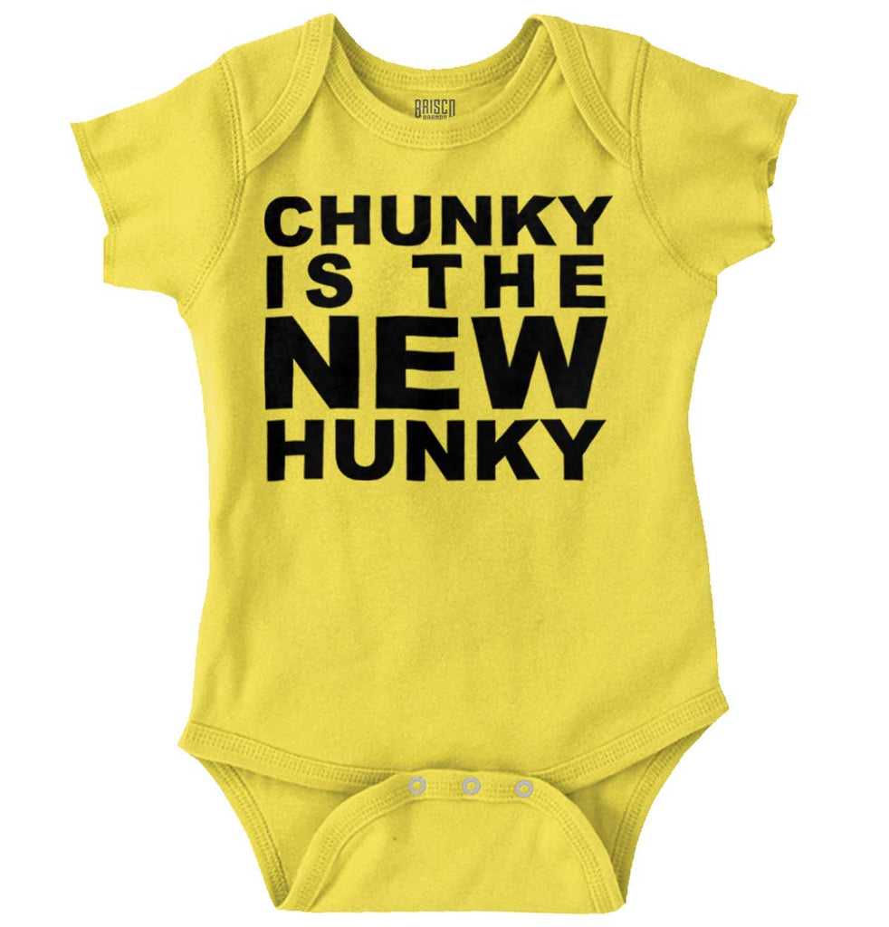 New Hunky Romper Bodysuit-Direct To Garment Print-Brisco Baby