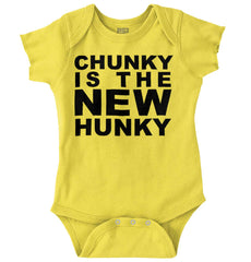 New Hunky Romper Bodysuit-Direct To Garment Print-Brisco Baby