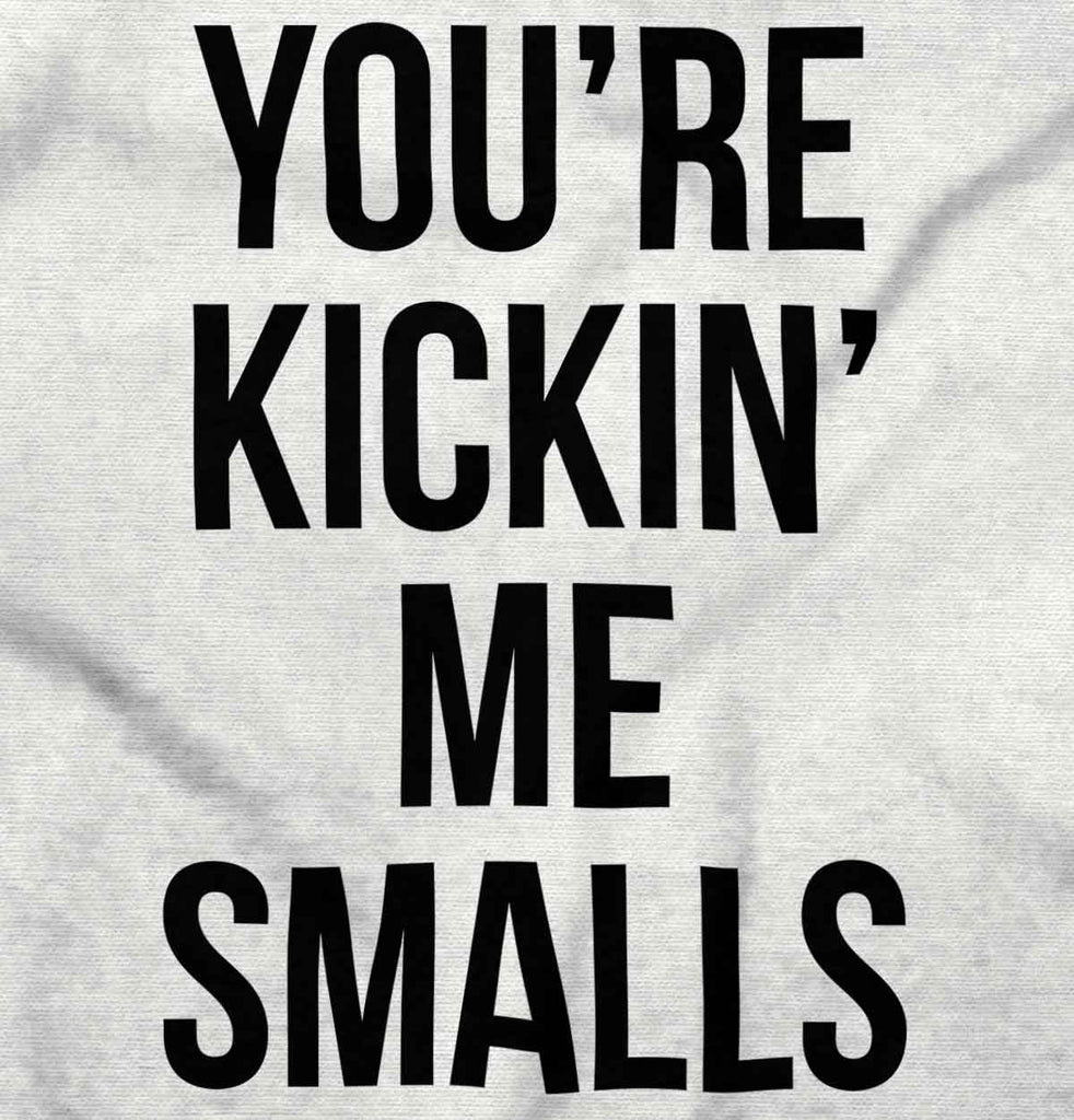 You're Kickin' Me Smalls Maternity T-Shirt-Direct To Garment Print-Brisco Baby