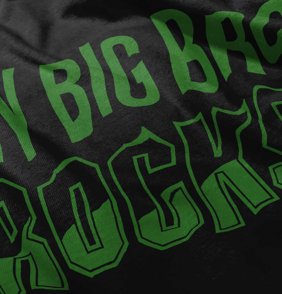 My Big Bro Rocks Infant Toddler T Shirt-Direct To Garment Print-Brisco Baby